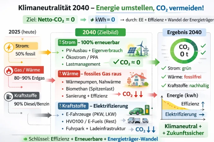 Klimaneutralität 2040