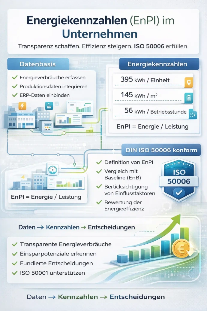 Energiekennzahlen automatisiert mit KMU DataSuite