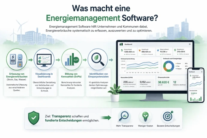 Was macht eine Energiemanagement Software?