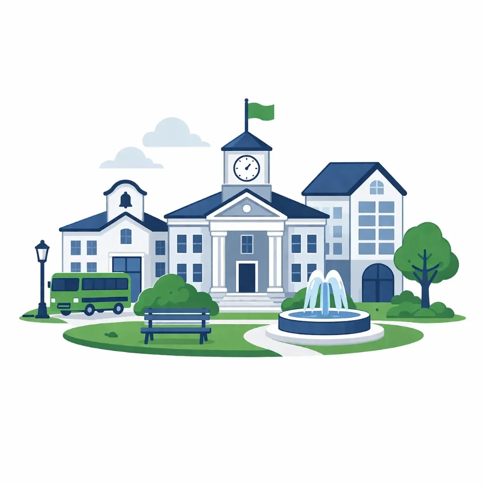 Kommunale Gebäude und Liegenschaften