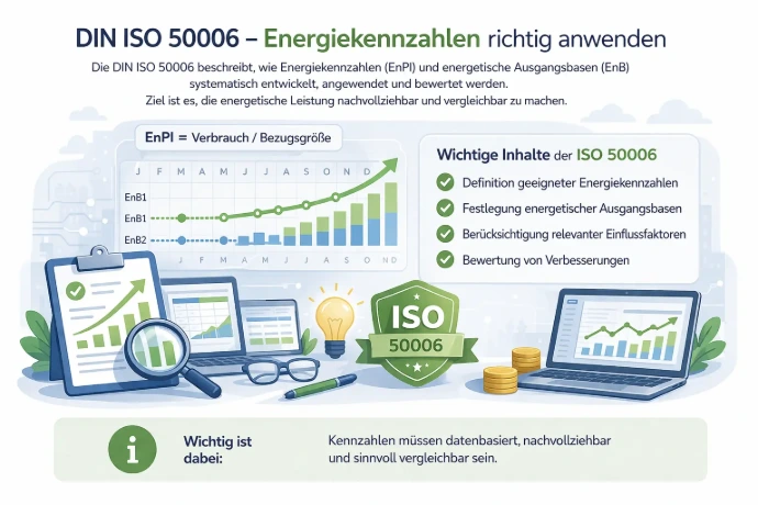 DIN ISO 50006 – Energiekennzahlen richtig anwenden DIN ISO 50006 – Energiekennzahlen richtig anwenden