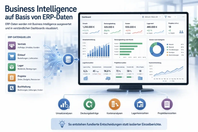 Business Intelligence Dashboard Übersicht
