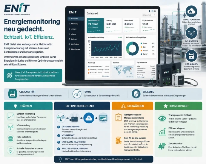 ENIT – Fokus auf Energiemonitoring und IoT