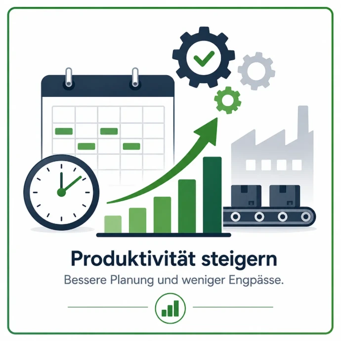 Produktivität steigern in der Produktion
