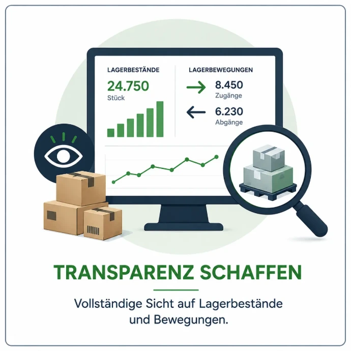 Lagerübersicht visualisieren