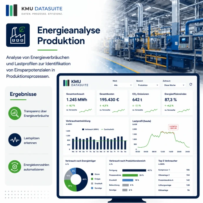 Energieanalyse Produktion