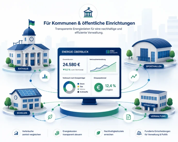 Energieübersicht für Kommunen und Einrichtungen