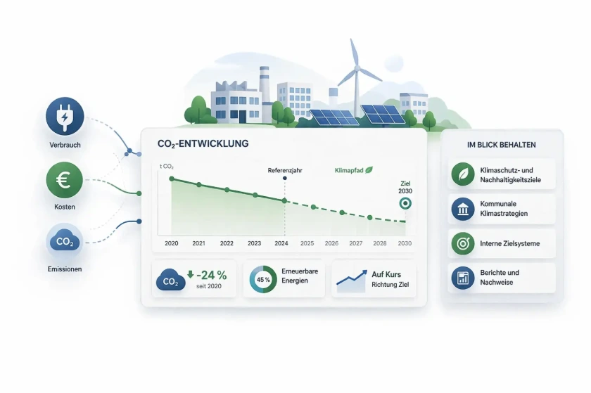 CO₂-Entwicklung und Klimastrategien Übersicht