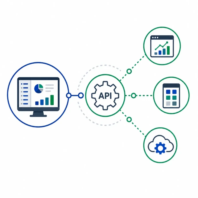 Integration von ERP und API